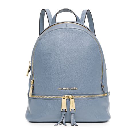 michael kors royal blue leather backpack|Michael Kors Backpack near me.